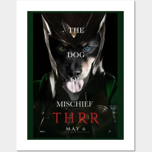 Dog of Mischief Posters and Art